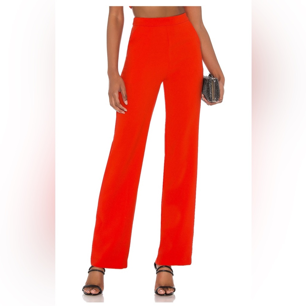NBD topaz pant red orange NEW! With tags!